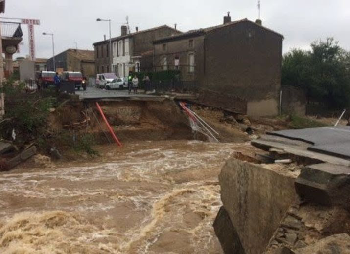 Solidarité avec le département de l’Aude à Saint André