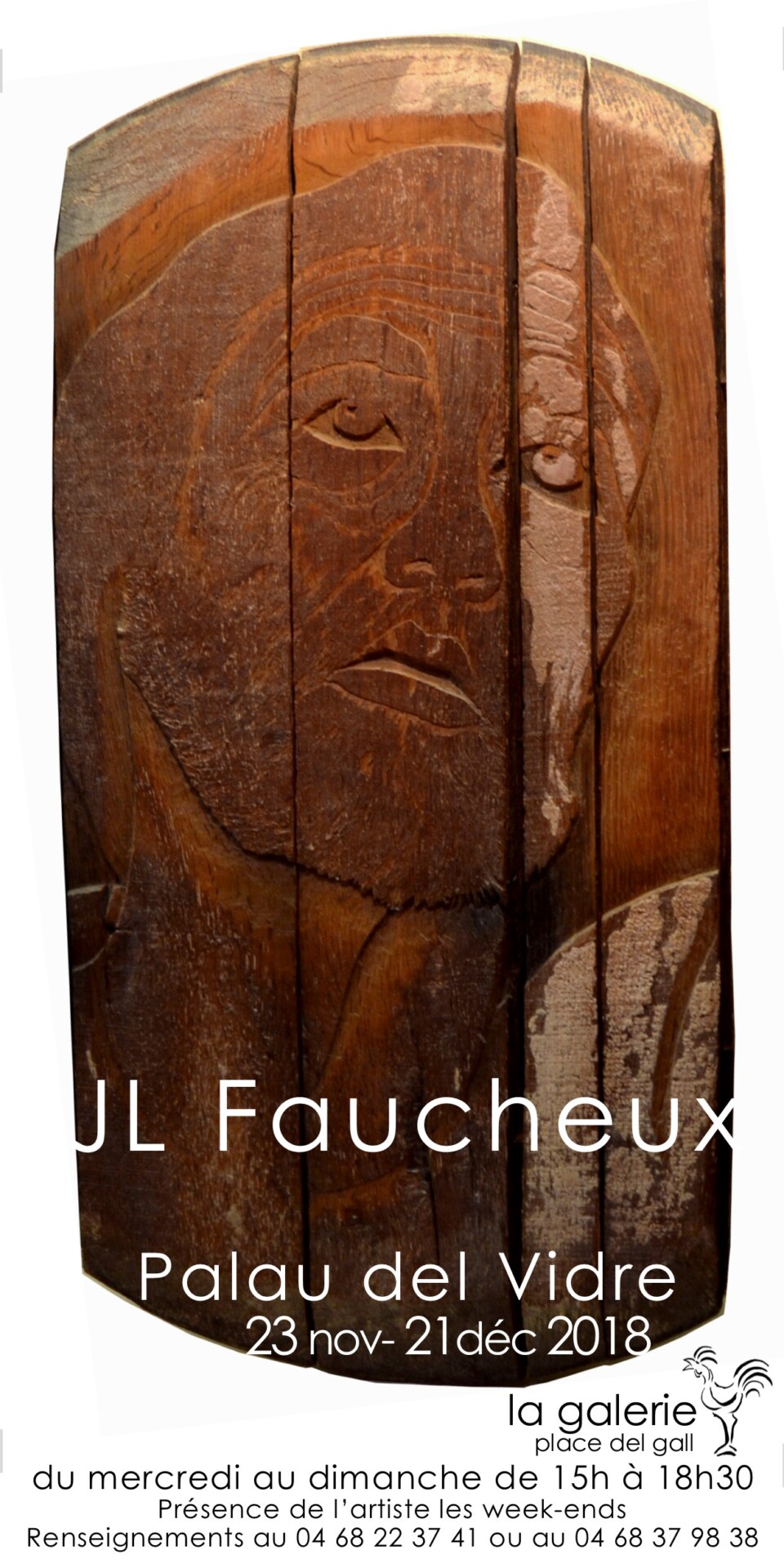 Exposition Jean-Louis Faucheux à la galerie de Palau del Vidre