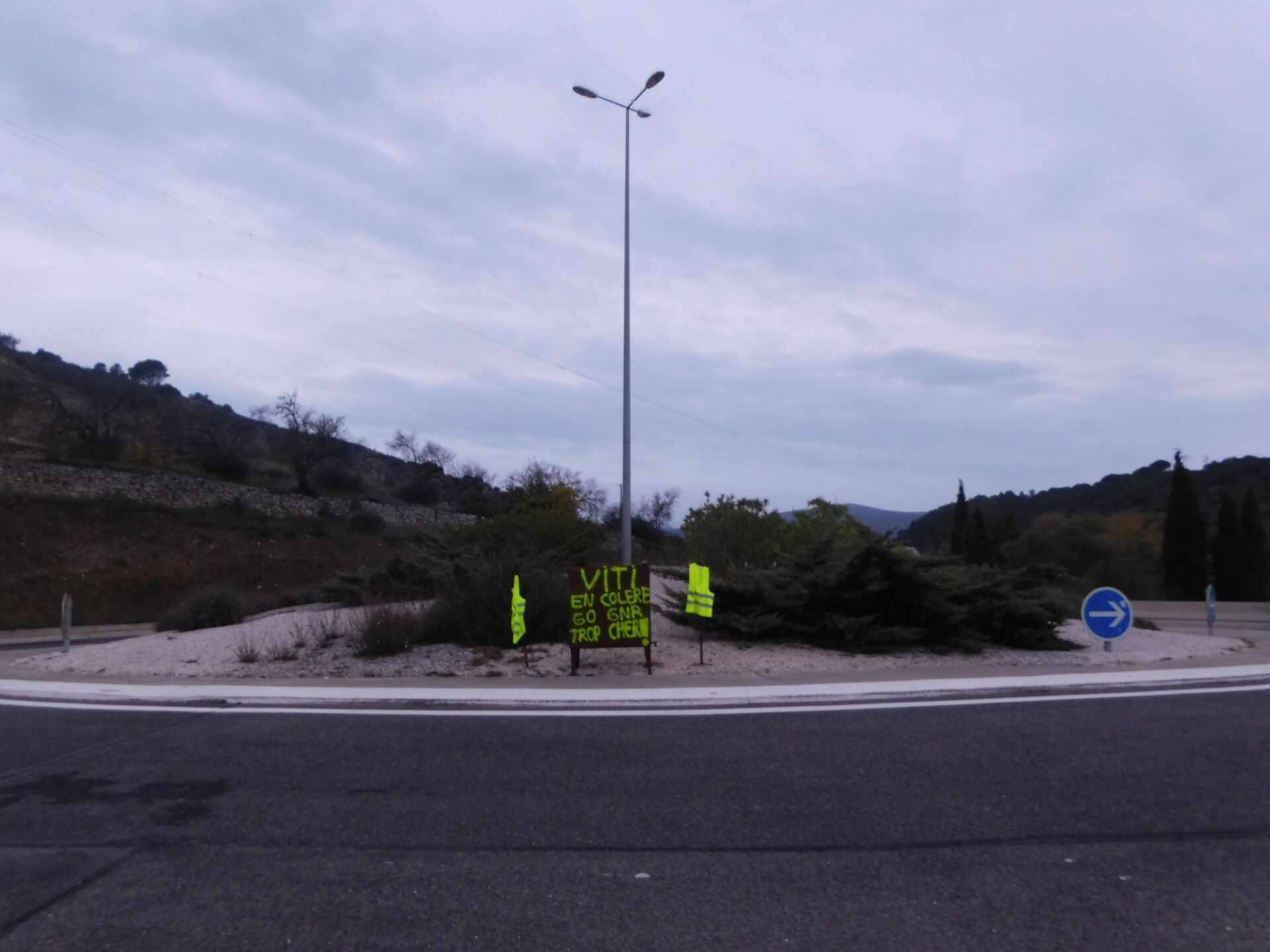Estagel : des Gilets jaunes chez les vignerons
