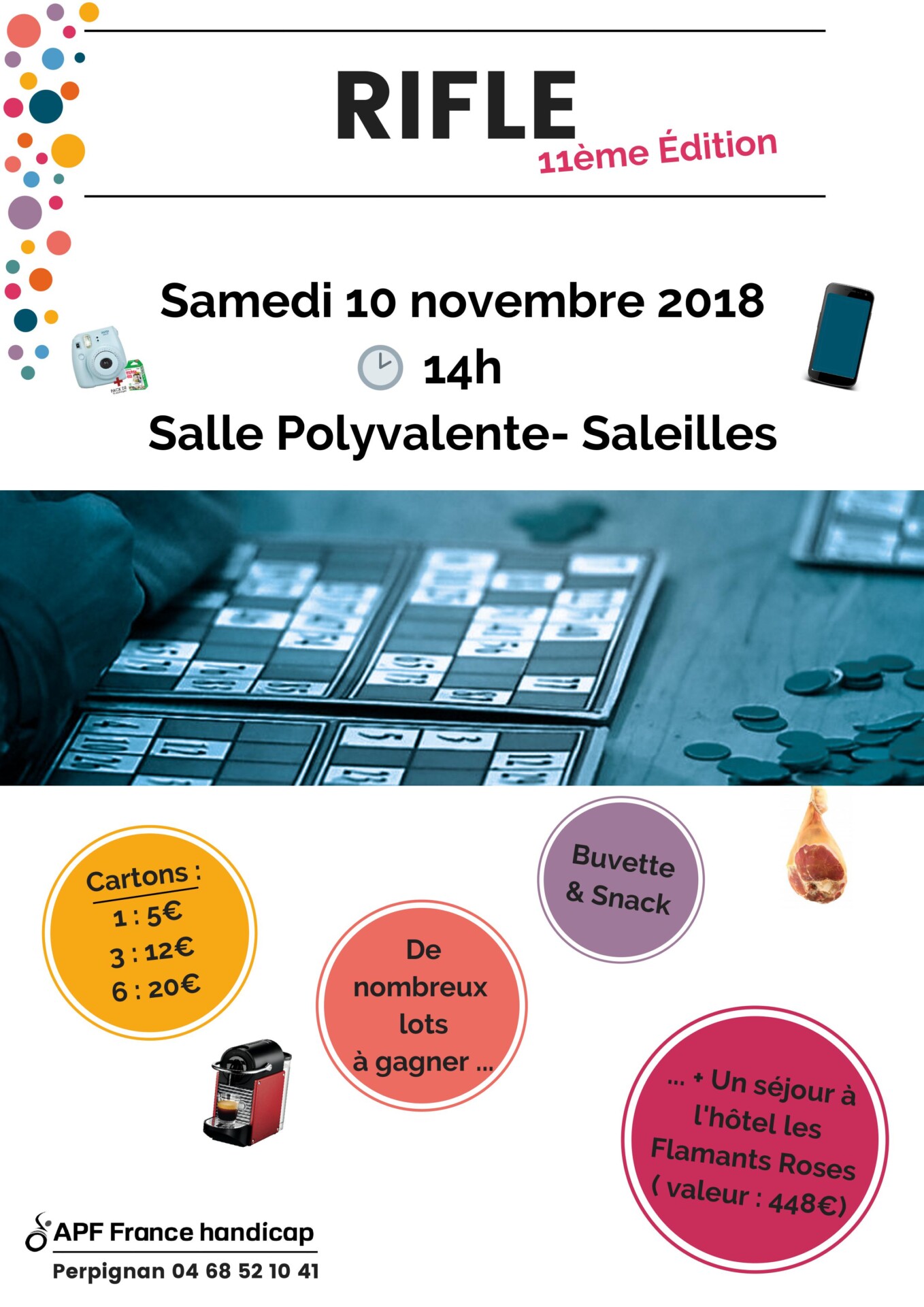 Rifle délégation APF France Handicap des PO à Saleilles
