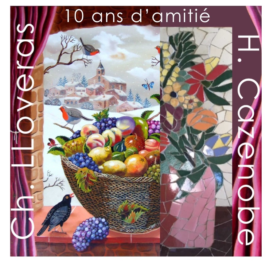Dernière semaine d’exposition à la galerie place del Gall à Palau del Vidre