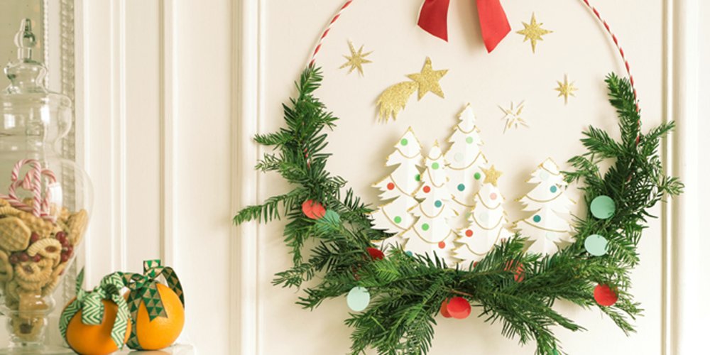 Estagel/ Concours : couronne de Noël