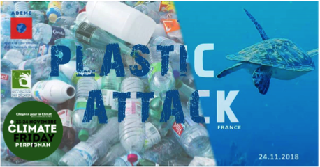 la-premiere-plastic-attack-dans-les-pyrenees-orientales-le-24-novembre-a-perpignan-au-carrefour-chateau-roussillon
