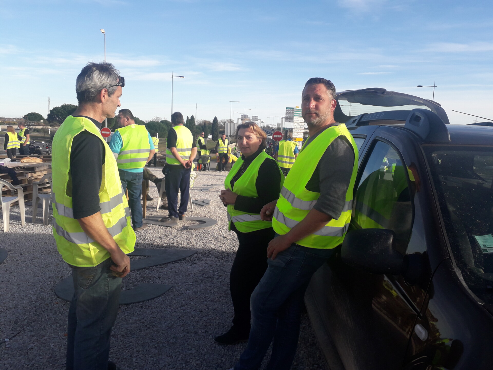 Estagel/ Gilets jaunes : après les agapes de Noël, voici revenu le temps de l’action