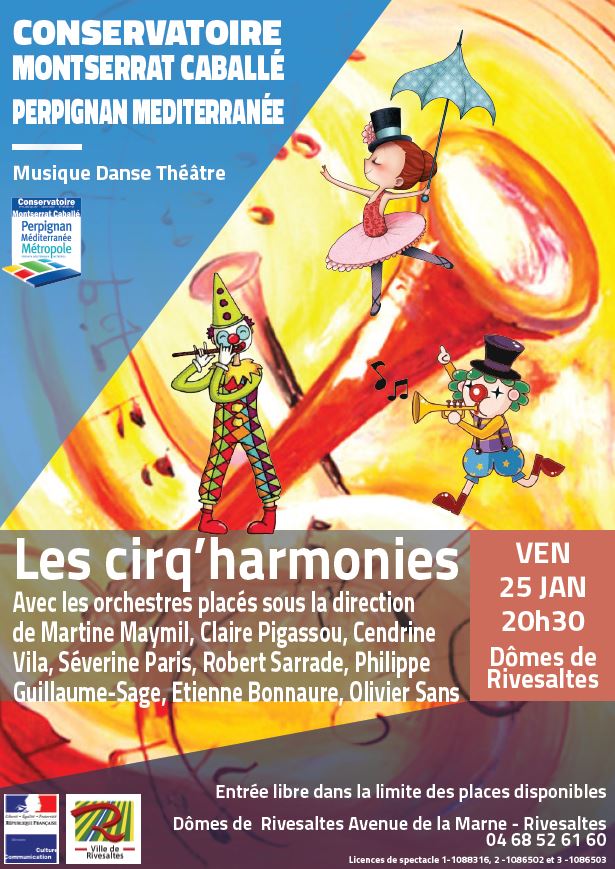 les-harmonies-font-leur-cirque-a-rivesaltes