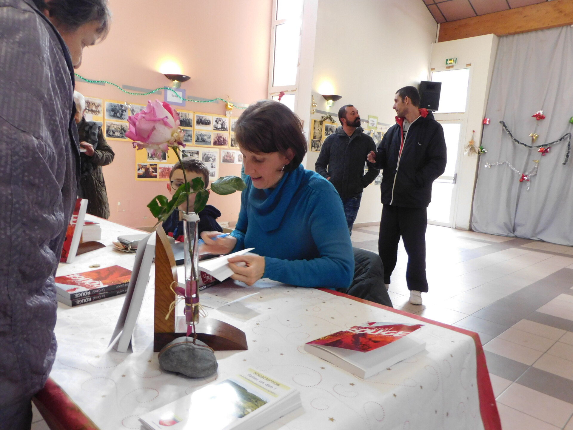 Ansigan/ Un livre, un polar : Raphaëlle Salguero dédicace