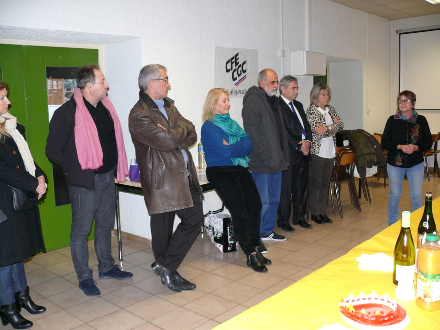 Vœux et partage de la traditionnelle galette des rois à la CFE-CGC à Perpignan