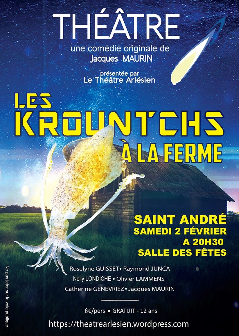 Soirée théâtre, « Les Krountchs à la ferme » à Saint André