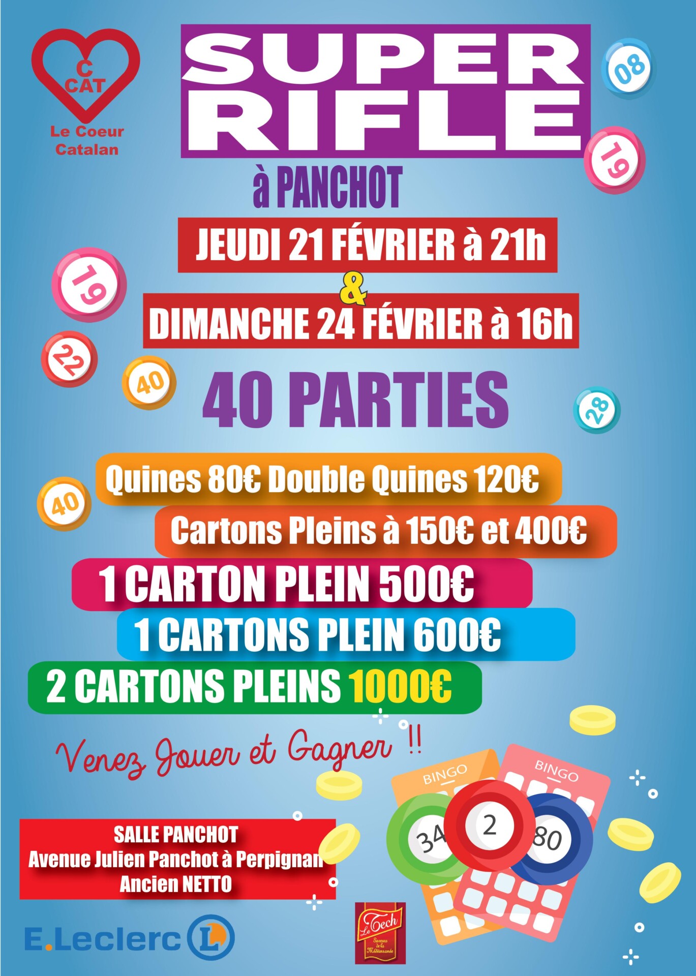 Super Rifle de l’Association “Le Cœur Catalan” à Perpignan