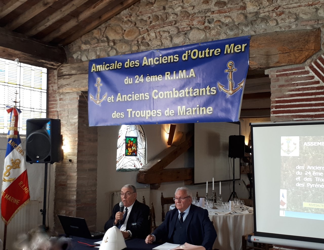 Assemblée générale de l'amicale des anciens d’outre-mer, du 24ème Rima et des Troupes de marineAssemblée générale de l'amicale des anciens d’outre-mer, du 24ème Rima et des Troupes de marine