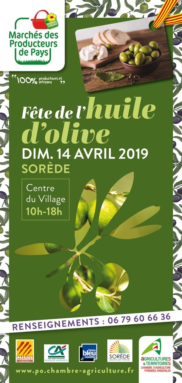 13ème Fête de l’huile d’olive et produits du terroir à Sorède
