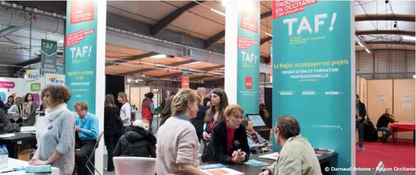 Plus de 3 000 postes à pourvoir au salon TAF de Perpignan organisé par la Région le 21 mars au parc des Expositions de Perpignan