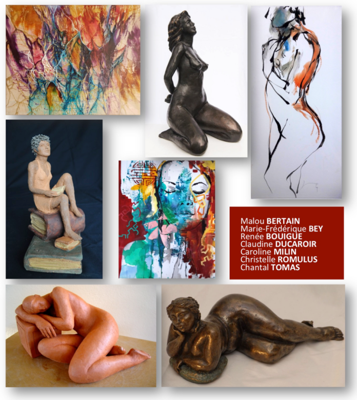 sept-artistes-declinent-la-beaute-feminine-a-la-mediatheque-delne