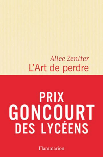 Alice Zeniter, Goncourt des lycéens