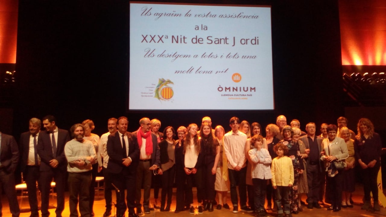 Exit de la XXX Nit de Sant Jordi a Perpinyà
