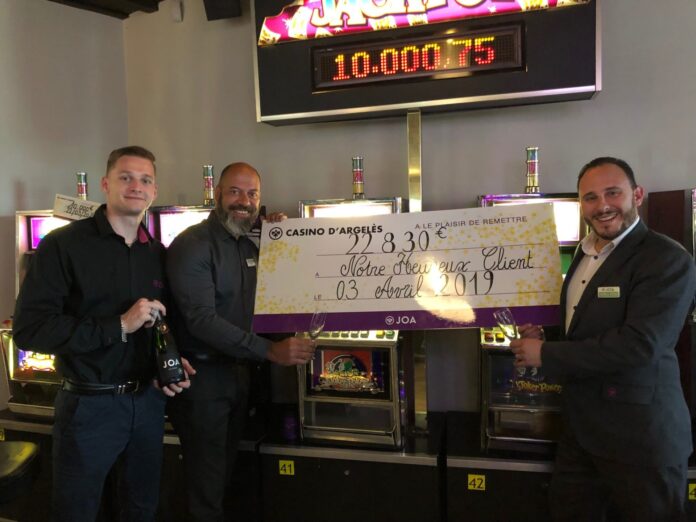 Quatre jackpots remportés dans les Casinos Joa d’Argelès-sur-Mer et du Boulou en quelques jours