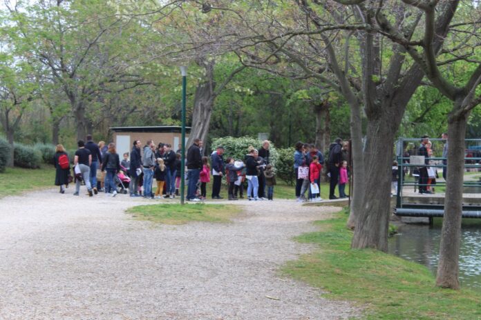 traditionnelle « chasse aux œufs » offerte par la municipalité