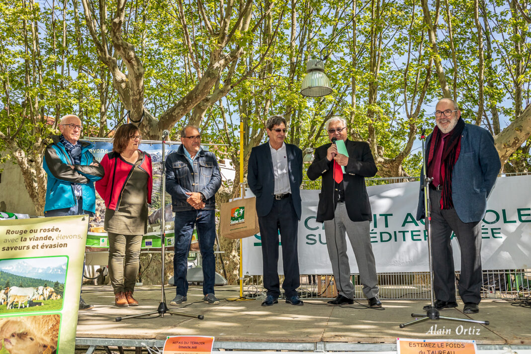 1_ Fête de l'élevage Remise Label Station verte Vinça_28 04 2019_Alain Ortiz__OTZ4567