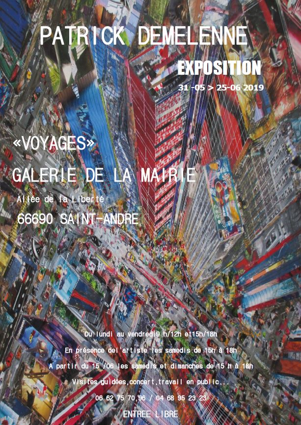 Patrick Demelenne expose à Saint-André du 31 mai au 25 juin4