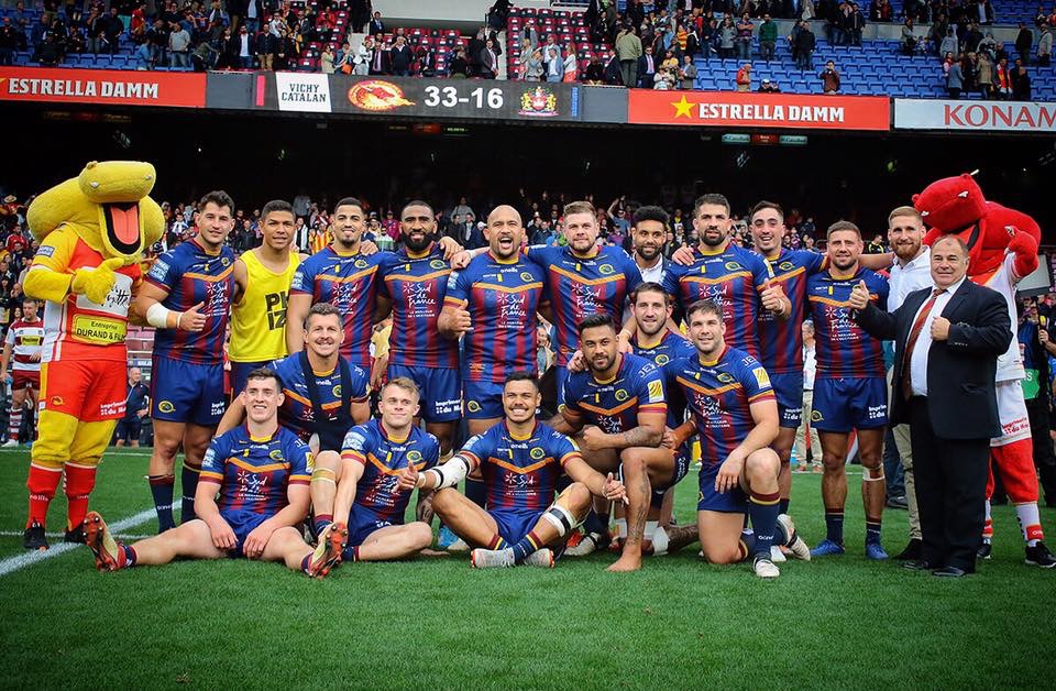 Barcelone : bravo les Dragons Catalans, vous avez été formidables !
