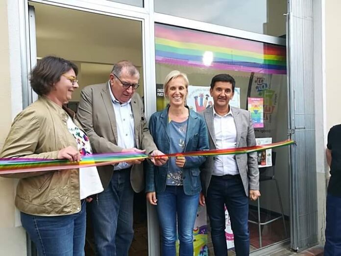 Inauguration de ses nouveaux locaux de l’association LGBT+66