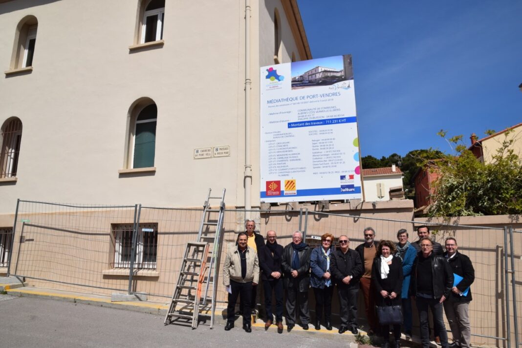 Un grand projet se concrétise la médiathèque intercommunale de Port-Vendres va bientôt voir le jour Un grand projet se concrétise : la médiathèque intercommunale de Port-Vendres va bientôt voir le jour