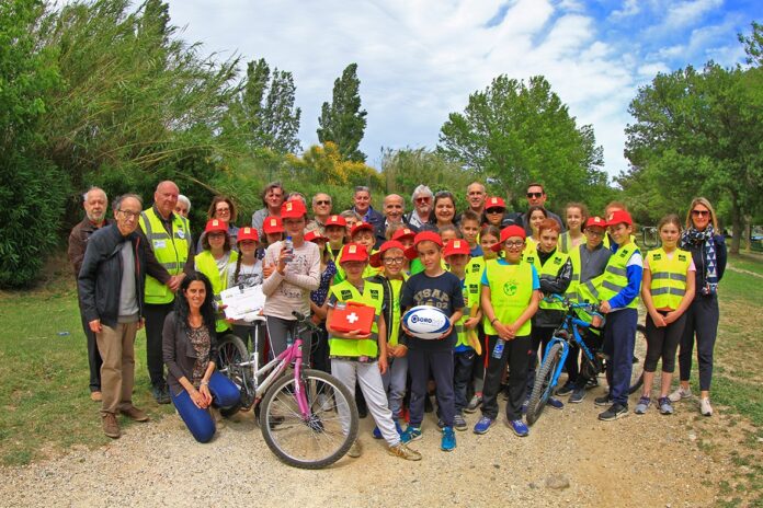 144 élèves réunis au Soler pour une journée citoyenne d’éducation sécurité vélo et piétons