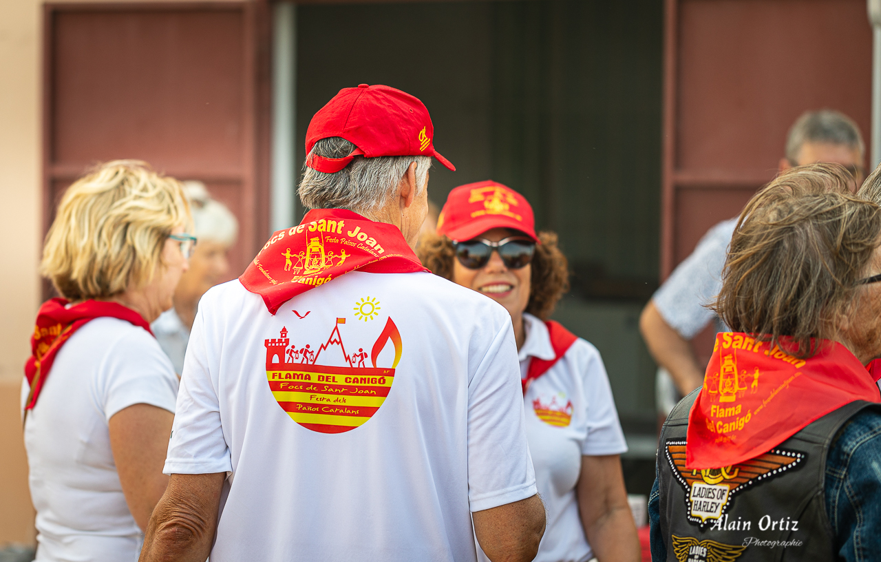 Feux de la Saint Jean à Vinça le 23 06 2019