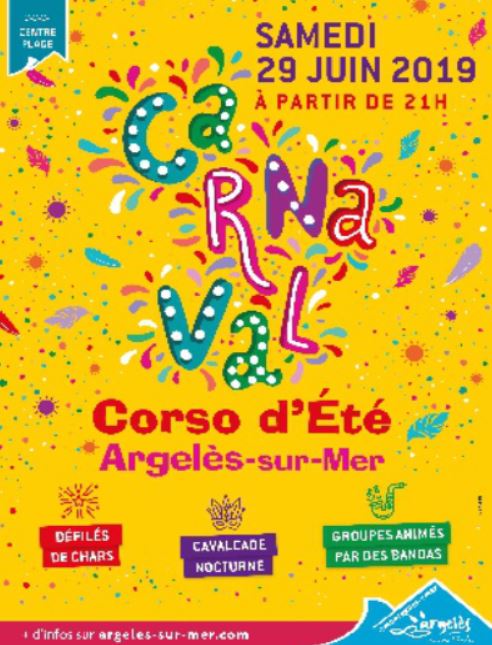 Argelès-sur-Mer fête son carnaval d'été le 29 juin3