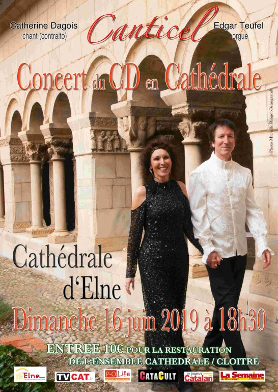 Canticel vous invite pour Pentecôte à Villefranche-de-Conflent ainsi que le 16 juin à la cathédrale d'Elne