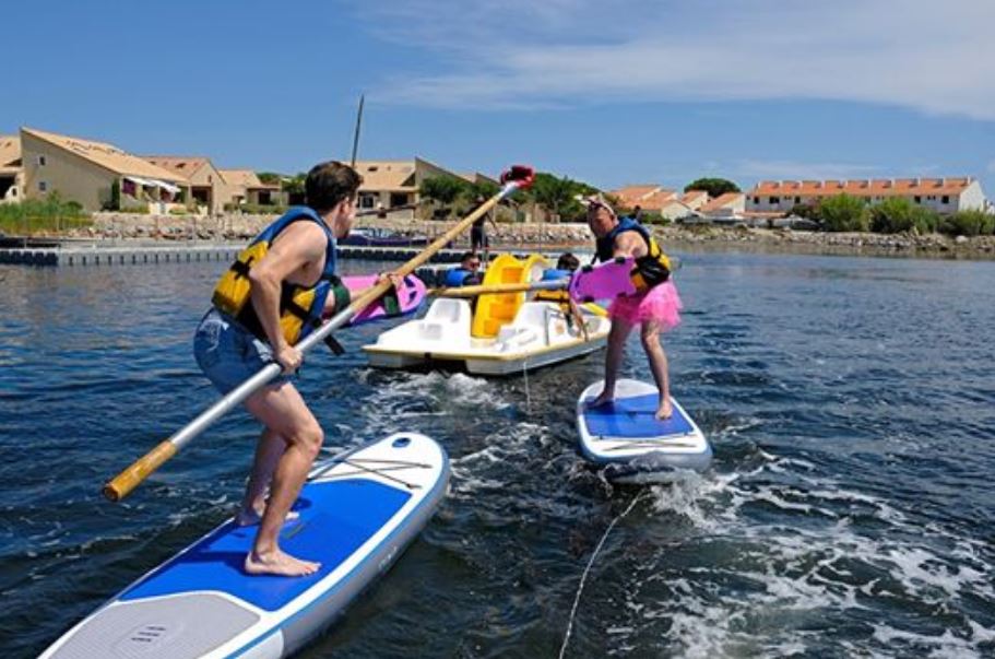 Mondial du pédalo à l’Île aux loisirs de Port Leucate