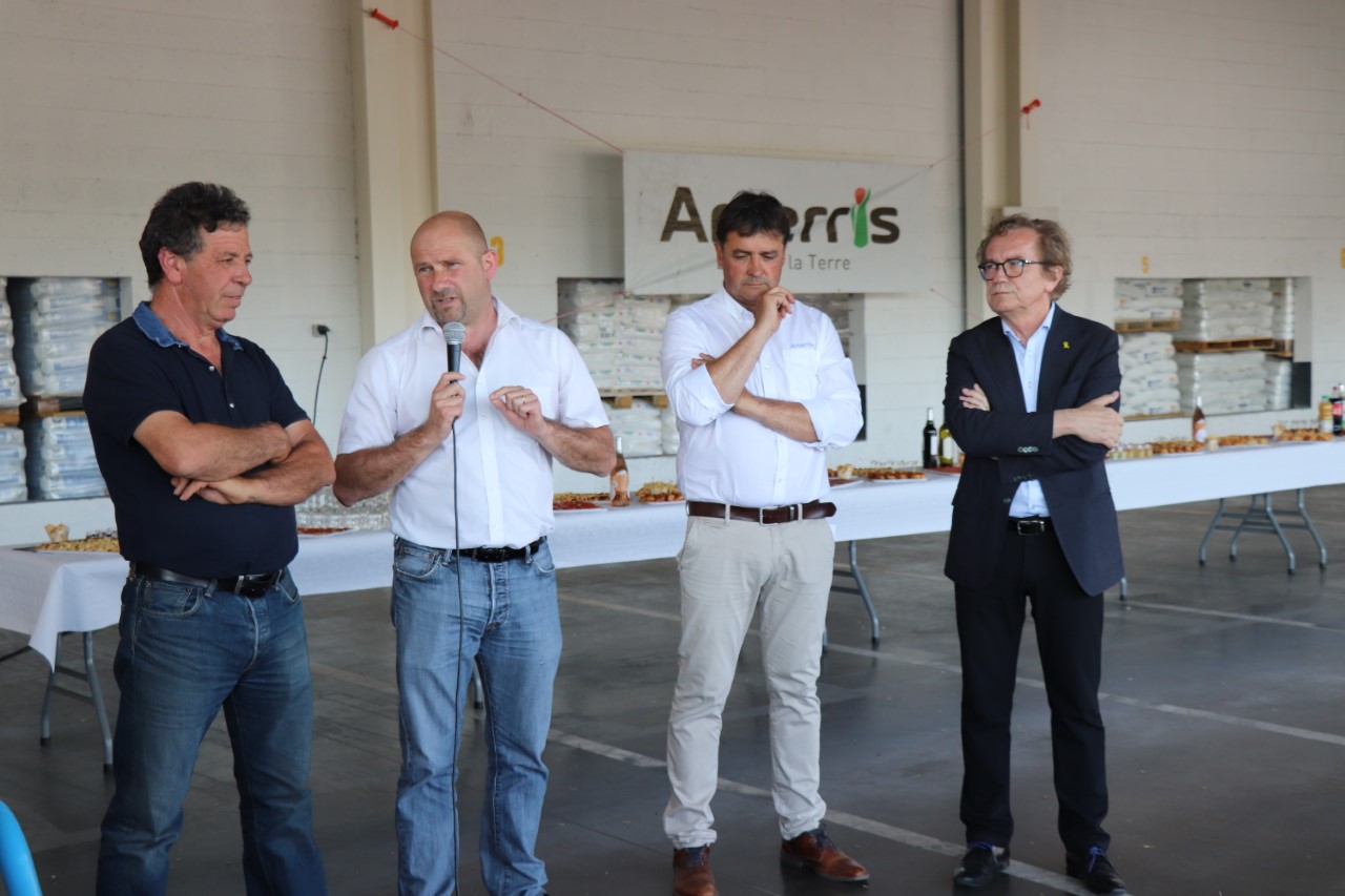 Inauguration de l'établissement Arterris de Toulouges