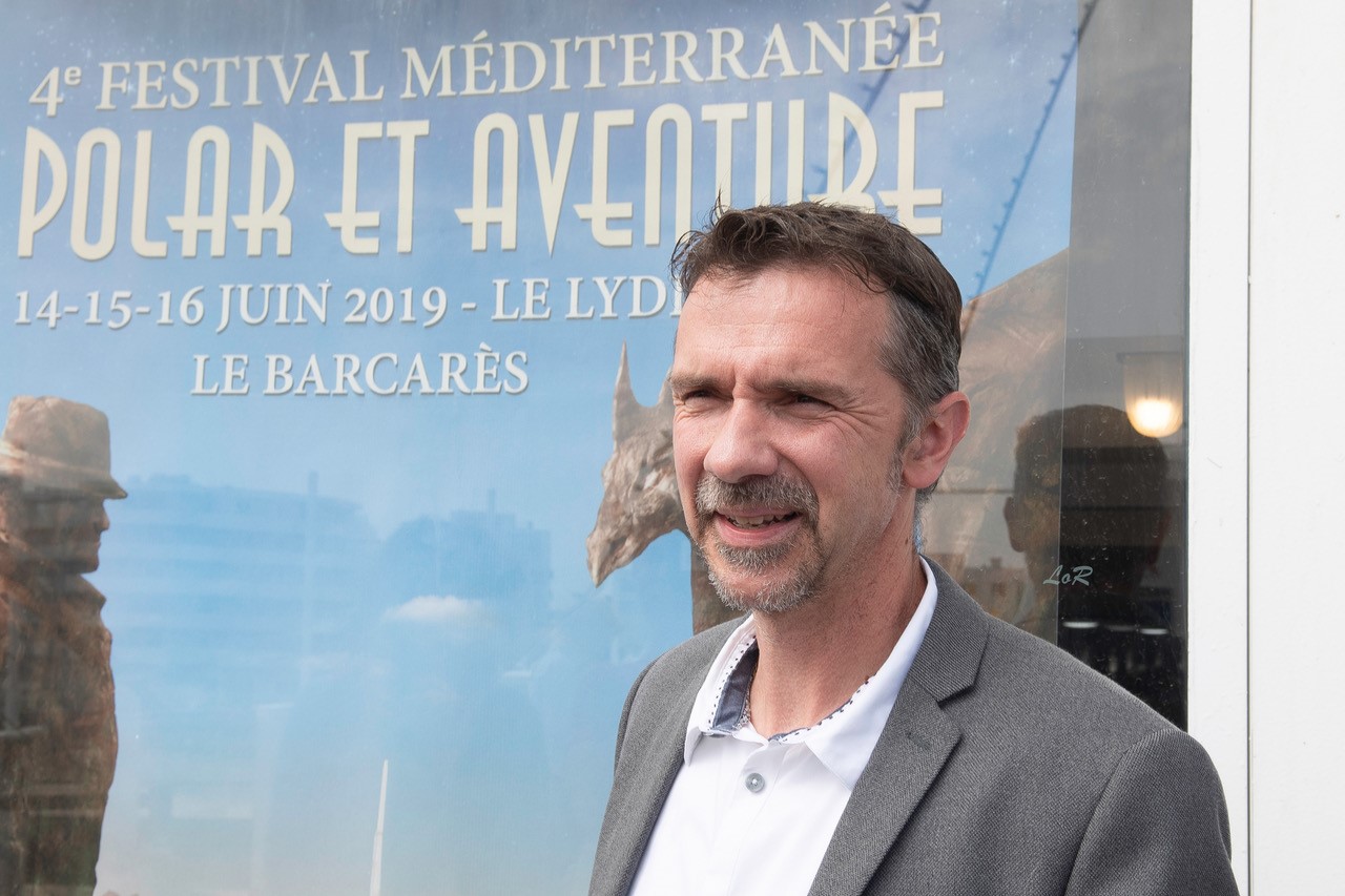 Le gratin du roman noir, dont Franck Thilliez, s'est invité pendant trois jours sur le Lydia