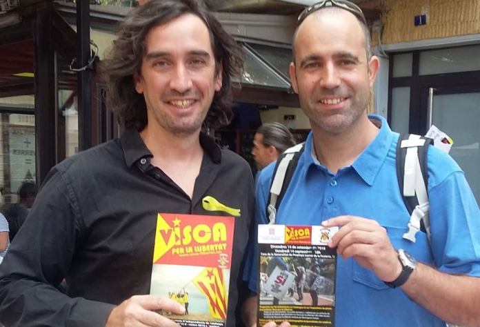 Amélie-les-Bains solidaire avec les prisonniers et exilés politiques catalans