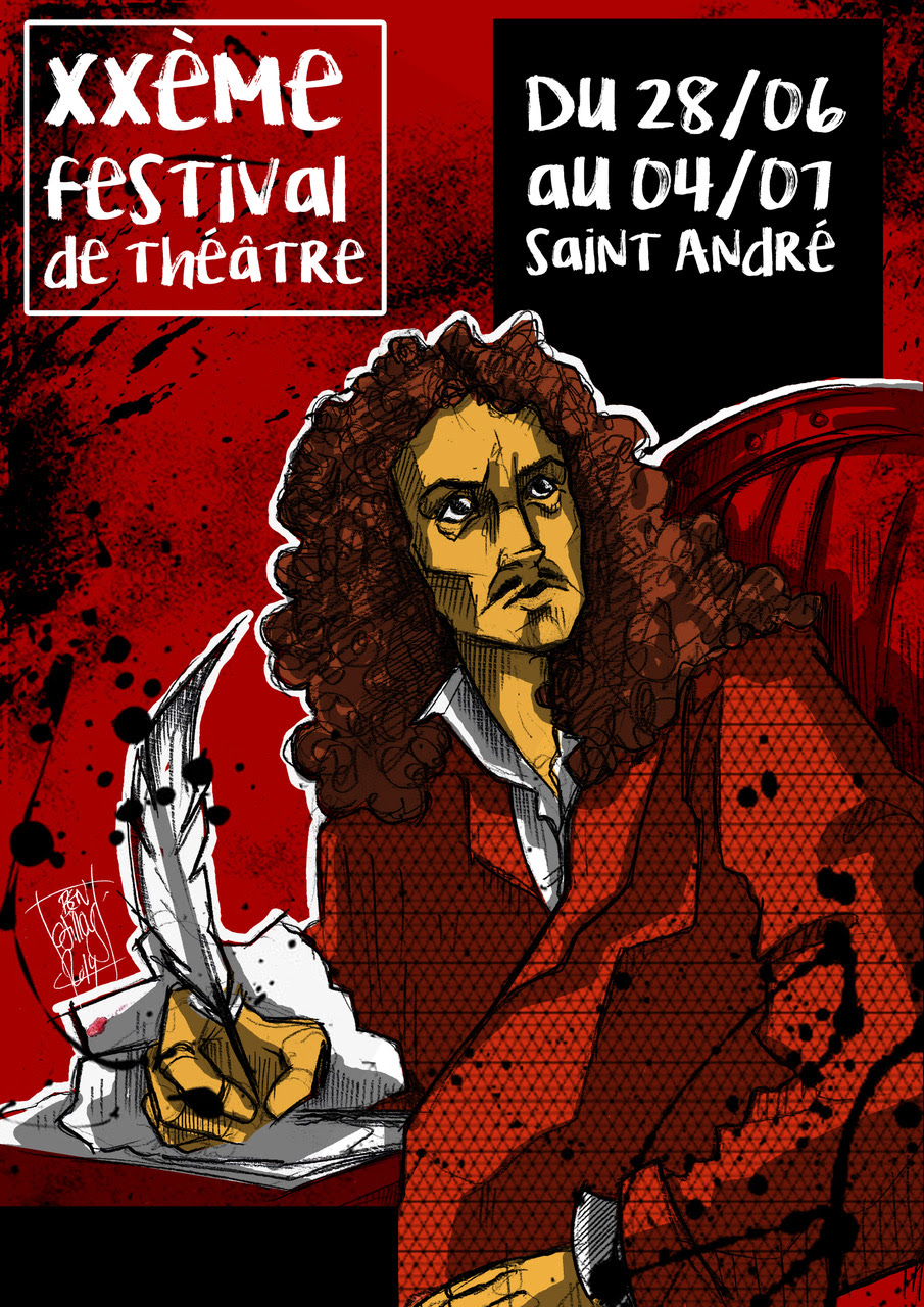 XXème festival de théâtre à Saint André du 28/06 au 04/07/2019