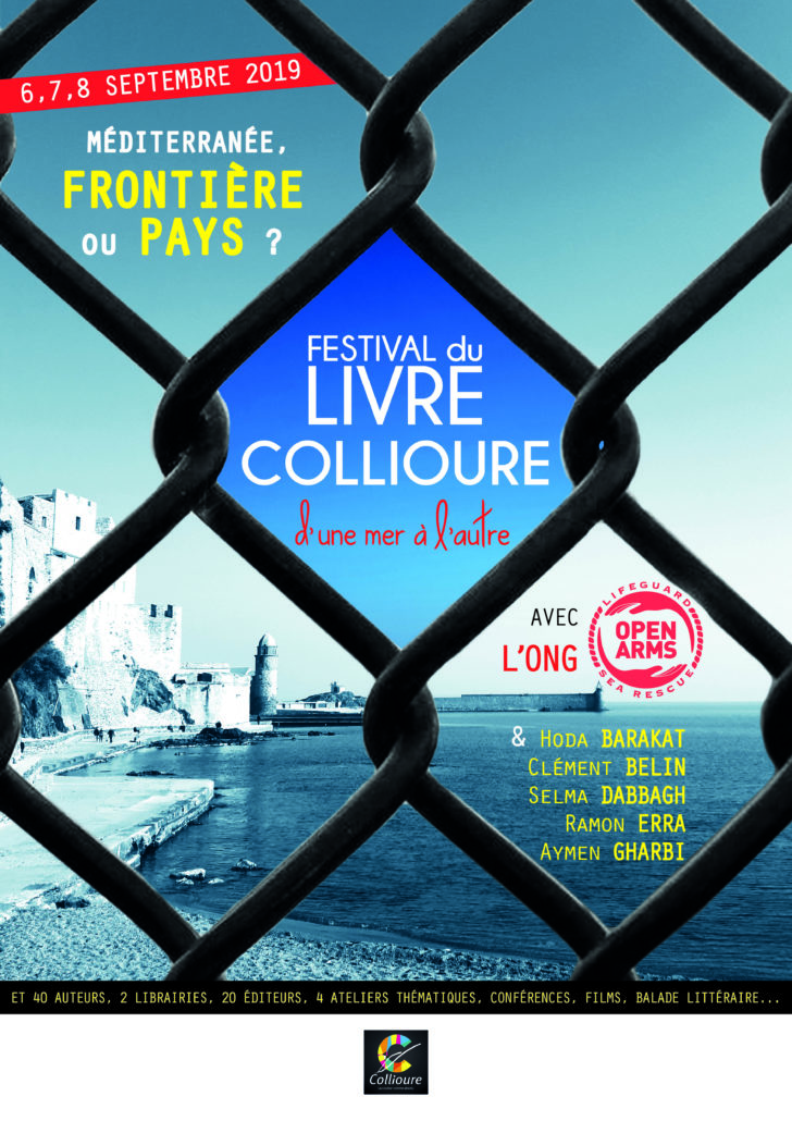 « D'une mer à l'autre », festival du livre de Collioure, les 6, 7 & 8 septembre