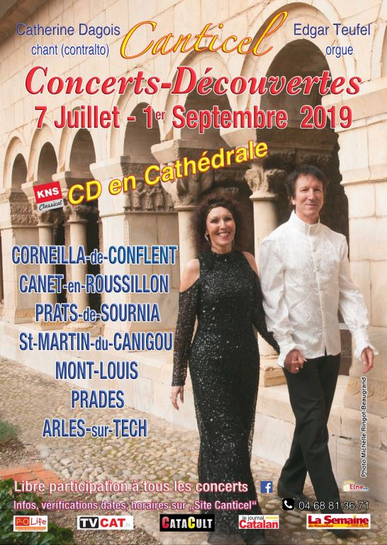 Canticel vous invite à sa Ballade concerts-découverte du 19 juillet au 1er septembre