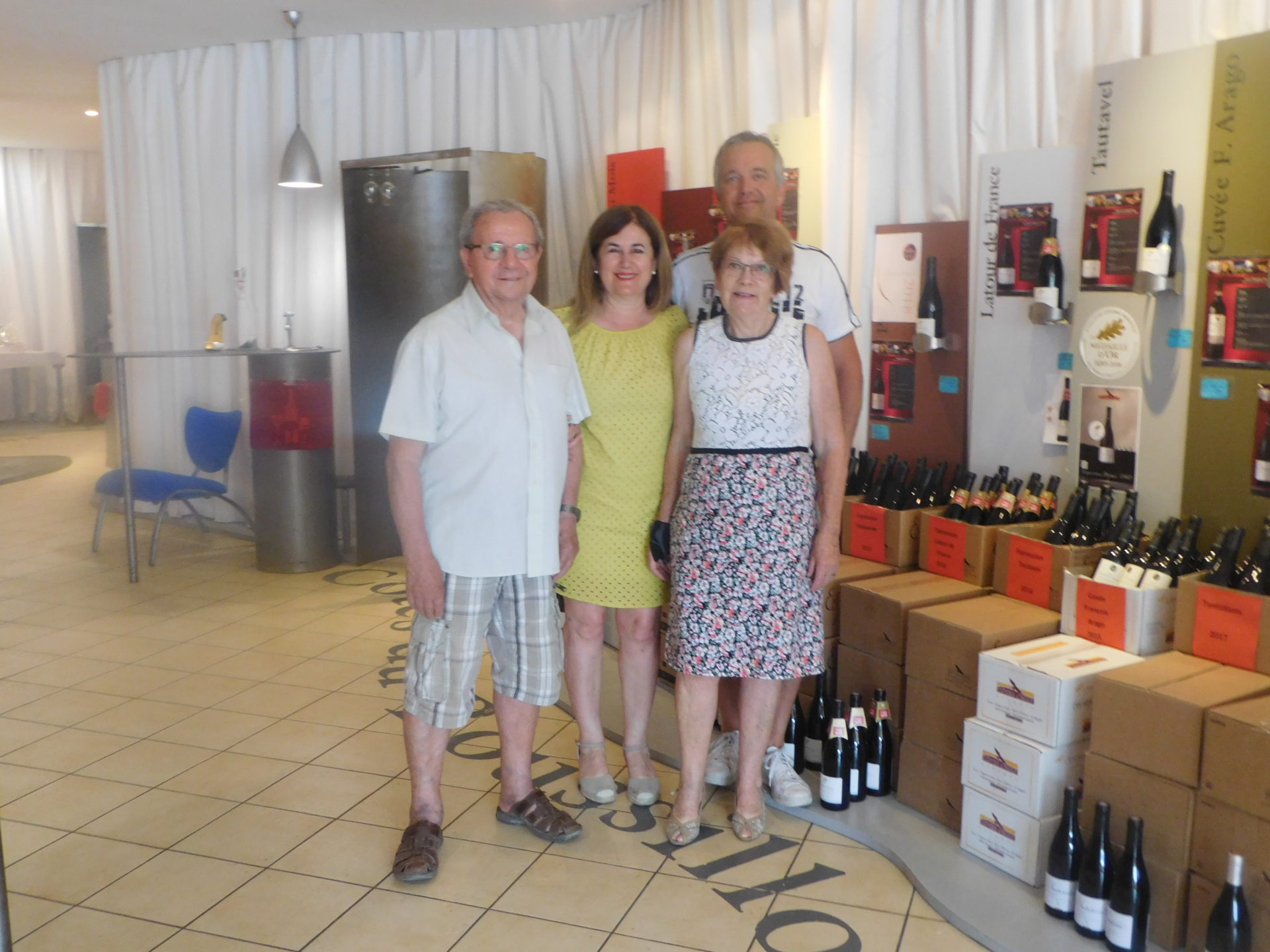 Estagel : exposition à deux mains au caveau des « Vignerons Côtes d’Agly »