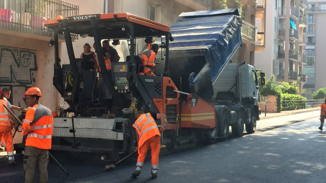 Fin de chantier sur le quai Nobel et le quai de Hanovre