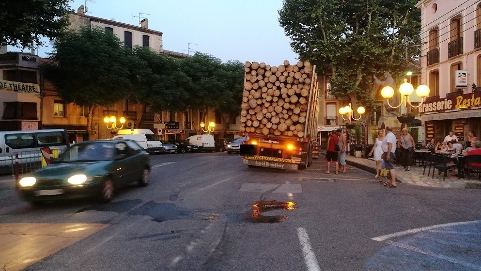 Estagel/ Un grand boum : impressionnant !