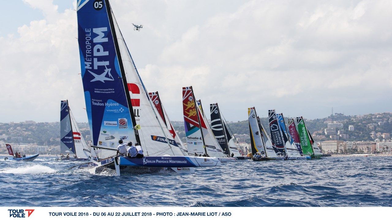 Tour France Voile au Barcarès
