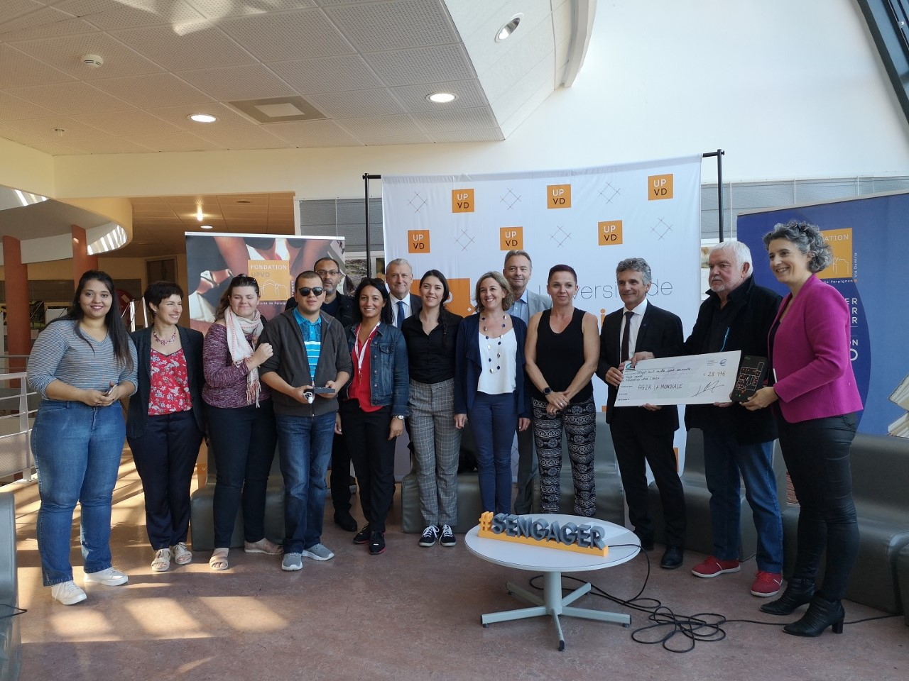 Un soutien AG2R La Mondiale à la Fondation Upvd pour les étudiants en situation de handicap