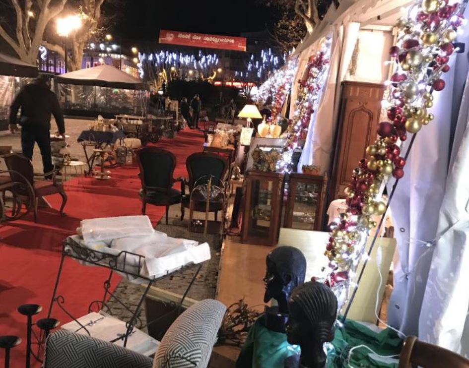 Le Noël des antiquaires des allées Maillol