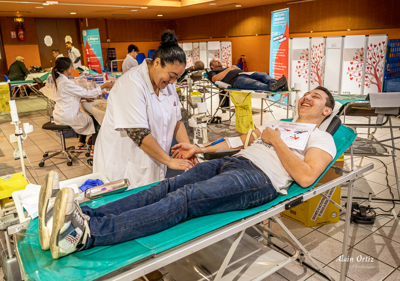 Don de sang à la salle des fêtes de Vinça les 16 et 17 décembre 2019 de 14h30 à 19h30