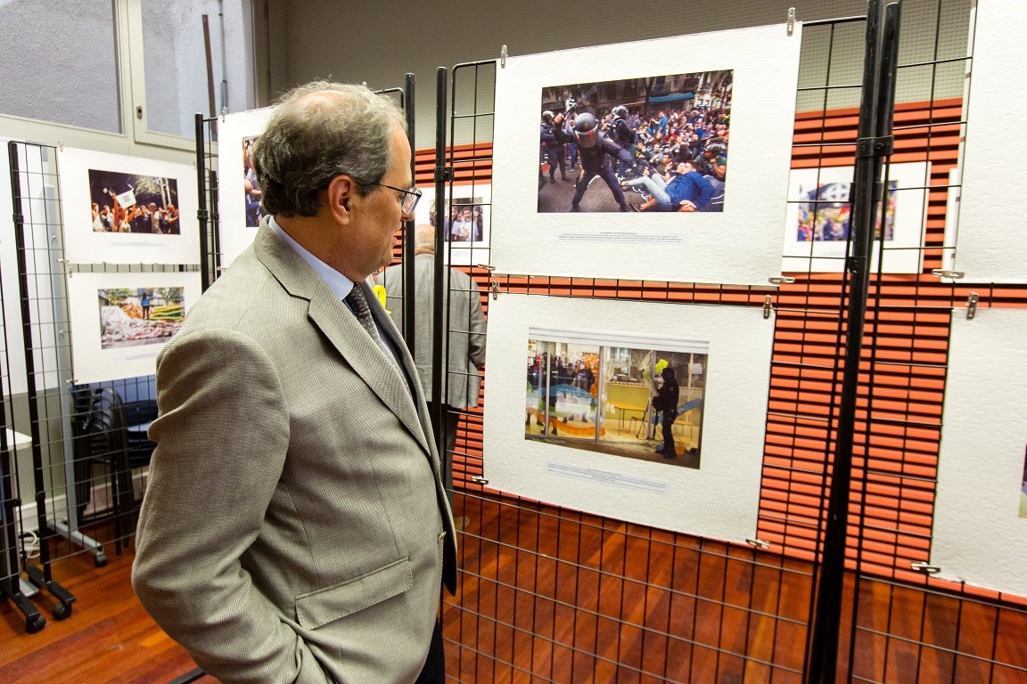 Visca per la Llibertat : Exposition photo-documentaire « 10 ans de processus d’autodétermination en Catalogne » à Font-Romeu
