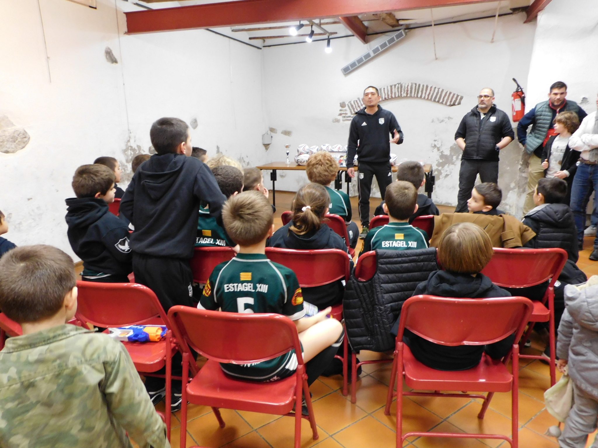 Estagel : les ballons de l’école de rugby à XIII