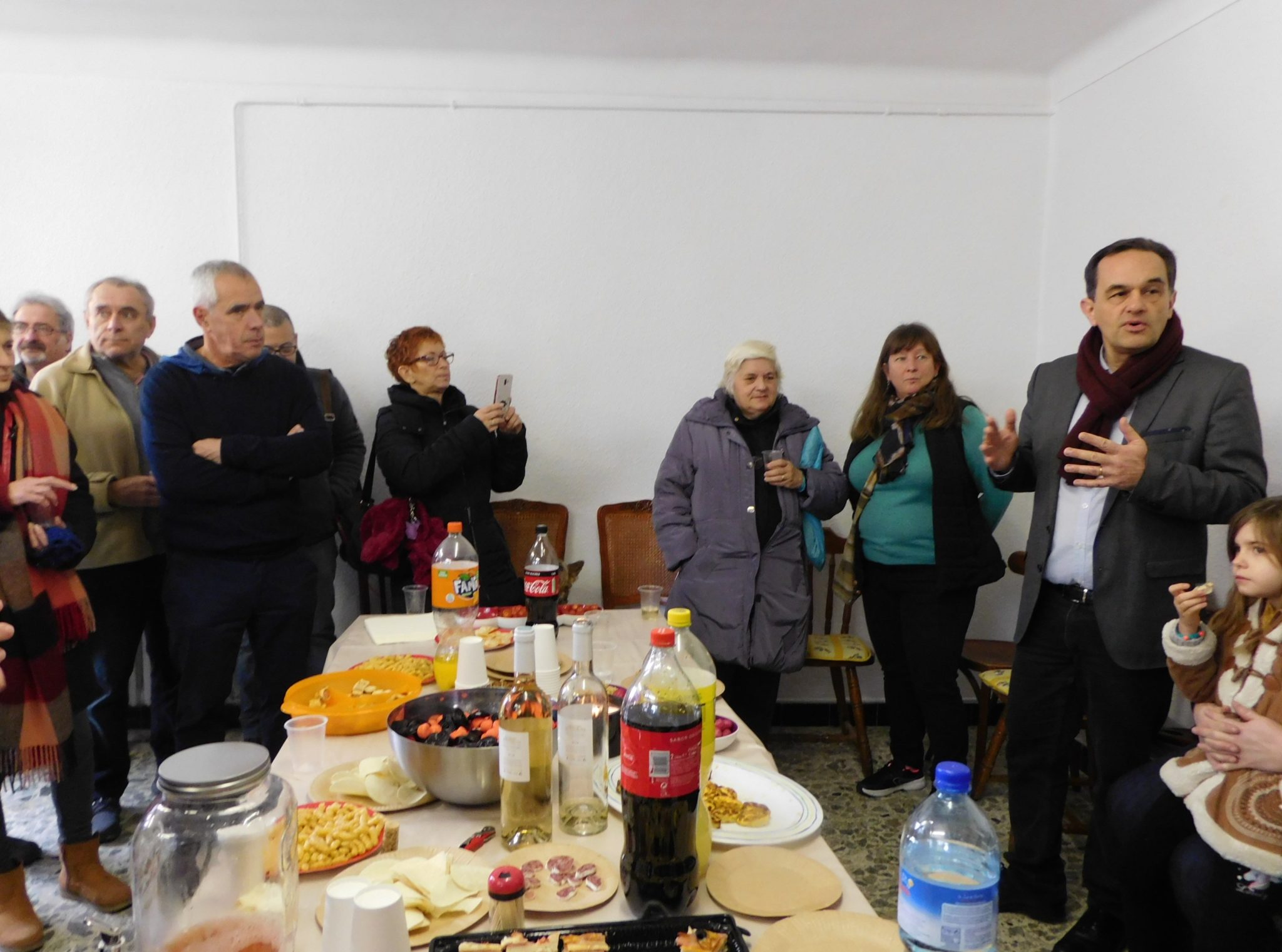 Estagel/ Municipales 2020 : inauguration du local de campagne de Pierre Contet