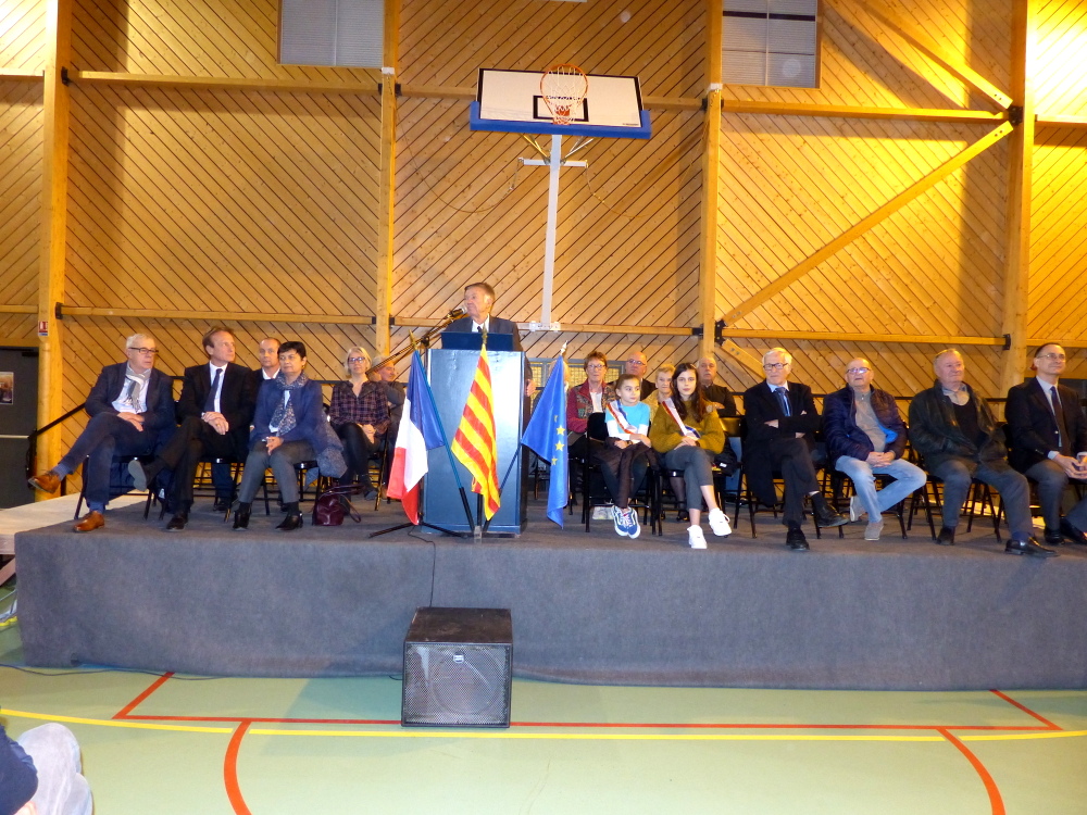 Vœux de la nouvelle année 2020 à Laroque des Albères