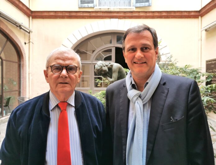 Jacques Palacin et Louis Aliot