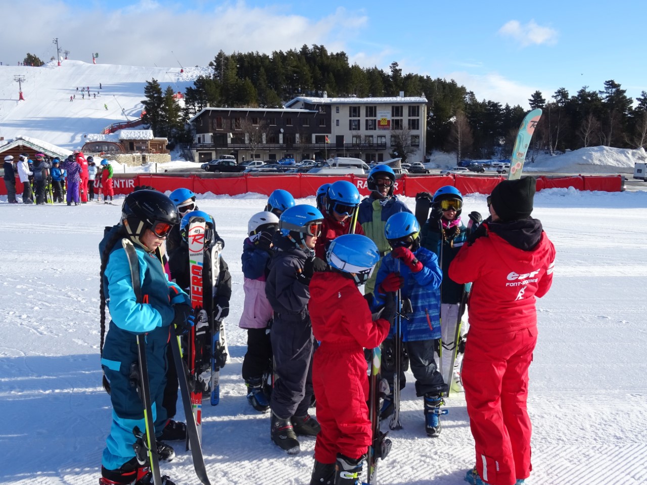 Les CM2 de Rivesaltes en classe de neige